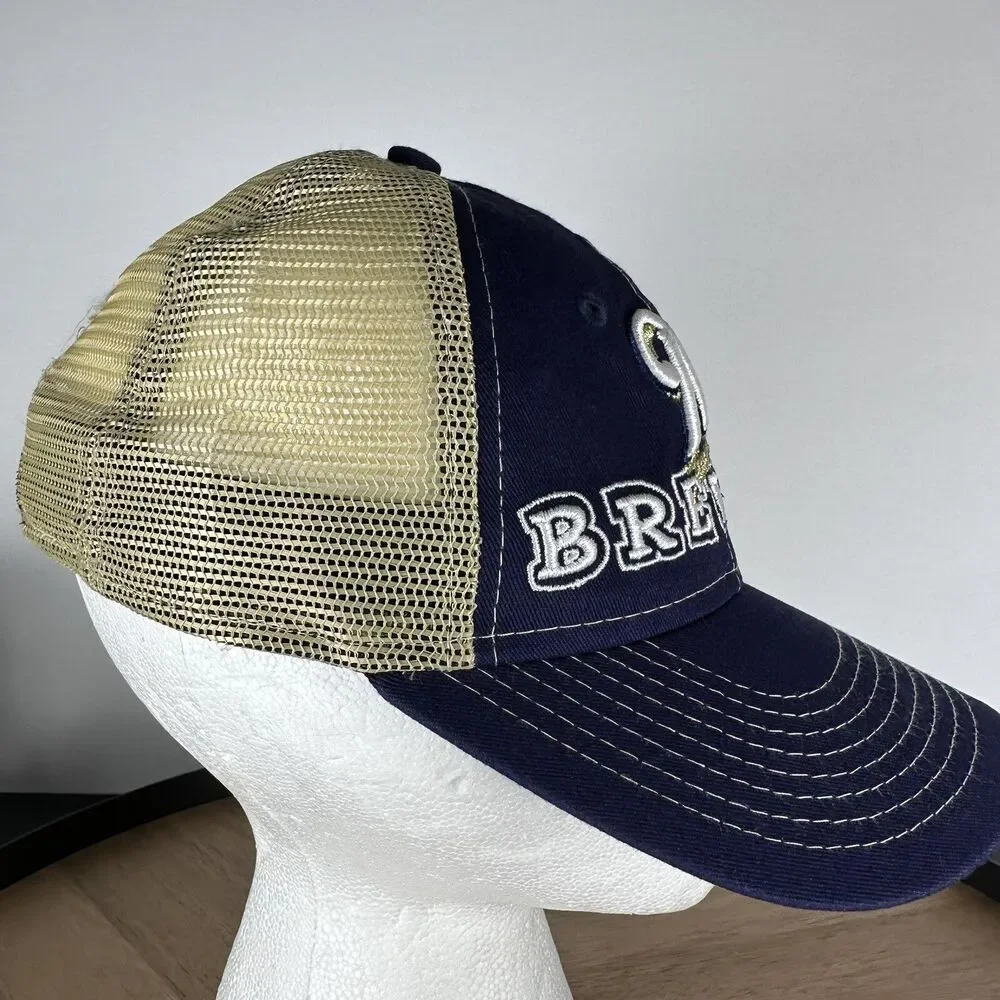 4/$20 Milwaukee Brewers Hat New Era Snapback MLB Baseball Cap Hat 9Twenty Youth